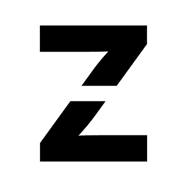 Zeeo Z icon, black