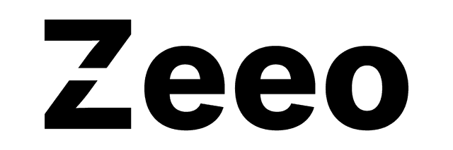 Zeeo logo, black